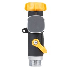 Melnor 65135AMZ 4 Way Lever Flow 8.07 x 2.24 x 5.27 inches, Yellow, Black