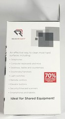 Read Right RR15109 5″ x 5″ Alcohol Cleaning Wipes – Unscented White – 72 ct Box