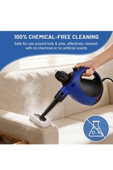 Klona EM-307 Handheld Steam Cleaner 212-221F 1050W 350ml w/ Accessories