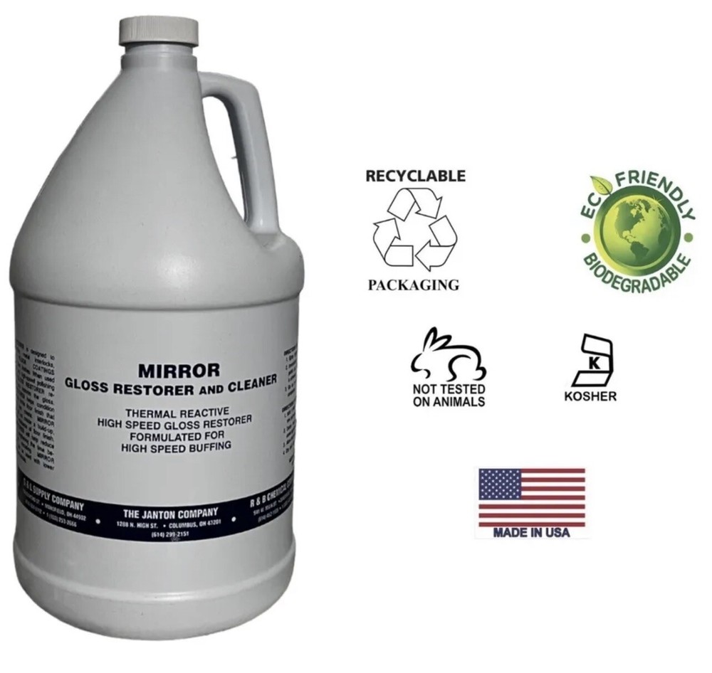 GreenFist Spray Buff Restorer Renewing Floor Finish Wax Polisher Buffer 1 Gallon