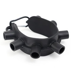 RecDec 2 Pack Pressure Washer 1.4 inches x x 8.86 inches, Black