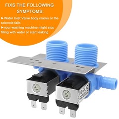 Washer Water Inlet Valve 285805 Upgraded Blue Black Replacement Part