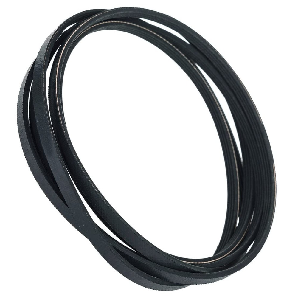 WE12M29/ WE03X29897 Dryer Drum Drive Belt Compatible with 89.5 inches, Black