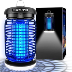 Luojibie Bug Zapper Outdoor Mosquito Zapper Led Light Fly Zapper Outdoor Indoor