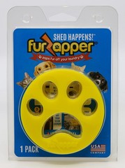 1 PK FurZapper Pet Hair Remover for Laundry 1 Count (Pack of 1), Yellow