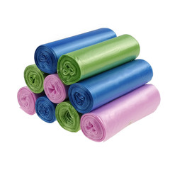 Cand 8 Gallon Medium Trash Bags Garbage Bags 180 Counts/9 Rolls