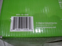 NIB Alpine Hemlock Hand Dryer Stainless Steel Brushed, 120V/60HZ