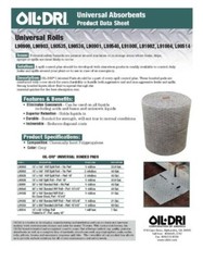 Oil-Dri L90903 Universal Bonded Split Roll 15″W x 150’L (C1)