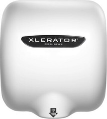 XLERATOR XL-BW Automatic High Speed Hand Dryer with White Thermoset Cover 12.5 A