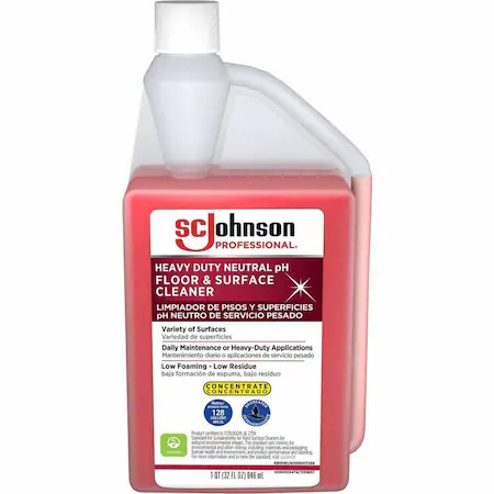 Sc Johnson Professional 680081 Floor Cleaner, 32 Oz, Bottle, Pk6