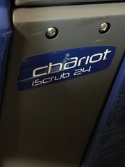 Windsor Chariot iScrub 24 CSX24 Floor Scrubber w/3X Batteries & Charger WORKING