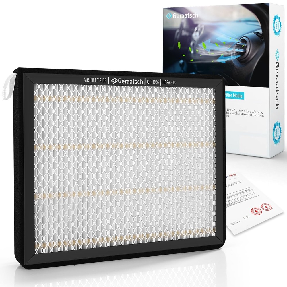 HEPA Cabin Air Filter,Tested 99.95% Filtration, Zero deformation,CF11966 for …