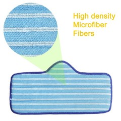Flintar 6 Packs of Premium Microfiber Pads, Compatible with Dupray Neat Blue