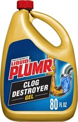 Liquid-Plumr Pro-Strength Clog Destroyer Gel with PipeGuard, Liquid Drain…