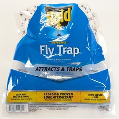 Raid Fly-Bag Disposable Fly Trap – Attract & Traps Insects – Outdoor Use