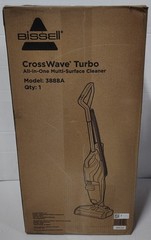 BISSELL Crosswave Turbo Vacuum Mop All in One Wet and Dry Vac Combo, 3888A