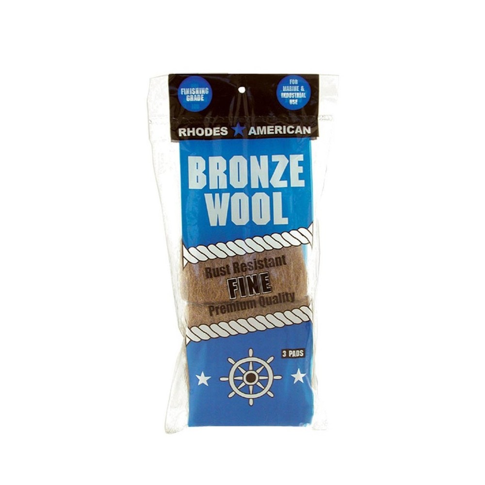 Homax Fine Grade Bronze Wool, 3 pad (033873123002)