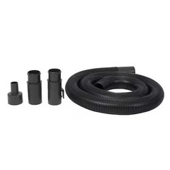 Dayton 61Hw22 Vacuum Hose, 8 Ft L, Black, Plastic