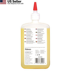 Fellowes Powershred Performance Shredder Oil, 12 oz. Single, Jam Prevention