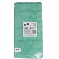 Genuine Joe GJO39505 Microfiber Cloth 12/Dozen Green