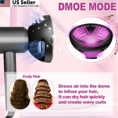 YTCHYYSK New Wave+Curl Diffuser Nozzle for Dyson Supersonic Hair Dryer Grey