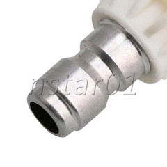 5pcs 1.0/1.2/1.4/1.6/2.0mm 40 Degree Steel High-Pressure Spray Nozzle