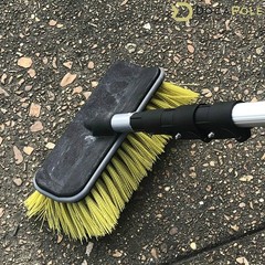 DOCA Scrub Brush Attachment for Long Handle Head Only – No Pole, Yellow