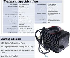 24V 25A Battery Charger 1029256 50050 1058164 for Tennant Floor Scrubber Sweeper
