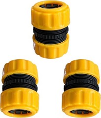 Garden Hose Repair Kit 3/4″ or 5/8″ Water 0.75 Inch, Orange