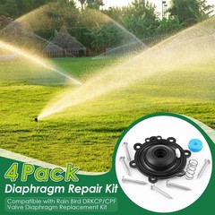 Gulfmew Diaphragm Repair Kit Compatible with DRKCP/CPF, Valve Small, Black