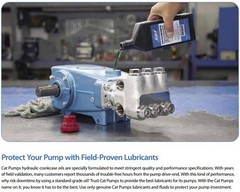 Cat Pumps Pressure Washer Pump Oil, 21 Oz. 21