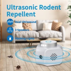 Balkene Home Ultrasonic Rodent Repellent Plug-In Indoor Mice Rats Squirrels