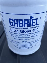 GABRIEL ULTRA GLOSS -300 MEDIUM SOLIDS THERMOPLASTIC FLOOR DRESSING
