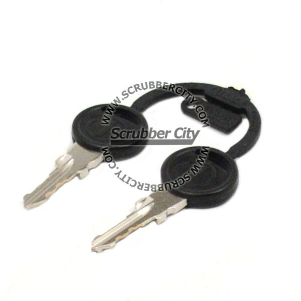 Replacement Floor Scrubber Key to fit Tennant Nobles 1017696 SS5, T5, T3, T7