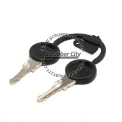 Replacement Floor Scrubber Key to fit Tennant Nobles 1017696 SS5, T5, T3, T7