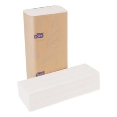 Tork 101293 9.13 x 9.5 2-Ply Multifold Paper Towels – White (3,024/Carton) New