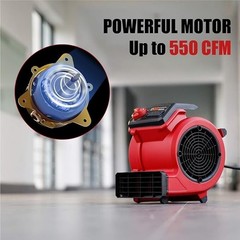 Portable Air Mover Floor and Carpet Dryer AM201 1101 550 for Drying and Cooling