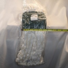 Lot of 2 Rubbermaid Commercial Fgt30000wh00 5 In String Wet Mop, 20oz Dry Wt,
