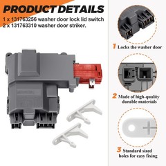 131763256 1317632 131763202 Washer Door Latch Lock 131763310 Door…