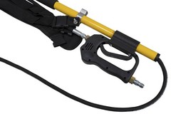 18′ Fiberglass Telescoping Wand 3800 PSI for Cold Water Pressure Washer and Belt