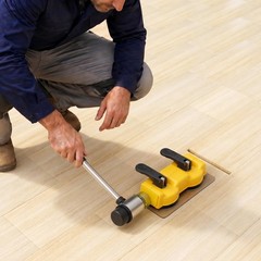 Plank Grabber Floor Fix Pro – 2pcs double-headed suction cups kit, Yellow
