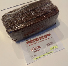 (Pkg of 5) SCRUB AID #1 ETC Brown Replacement Scrub Pad (631/ETC) 4-5/8 x 10 x 1