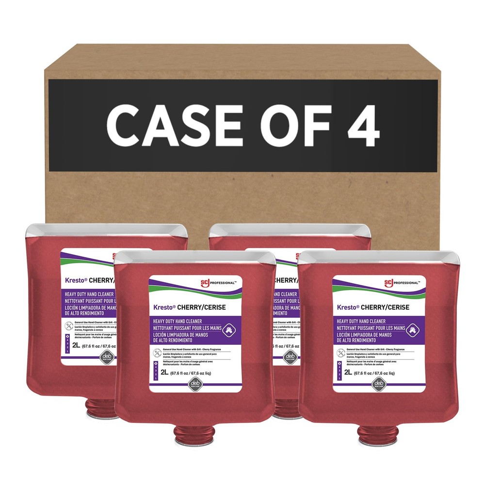 SC Johnson Professional Kresto Cherry Industrial Hand 67.63 Fl Oz (Pack of 4)