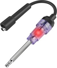 Straight Boot Spark Plug Tester, Easy to Use Ignition Diagno Color: White/1PCS