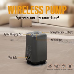 Rechargeable Wireless Pump Travel Vacuum Storage Bags, 15 Pack Portable Seal