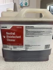 Ecolab 6101205 Oasis Neutral Disinfectant Cleaner-2.5 Gallon