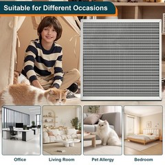 16x25x1 Reusable Air Filter, Washable, MERV 8, Permanent Electrostatic Air Fi…