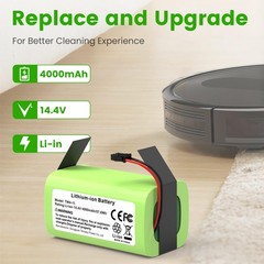 Labtec 14.4V 4000Mah Replacement For Eufy Battery Robovac 11 11S 11S Max 30 15C