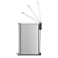 13.2 Stainless Steel Kitchen Trash Can, Gallon Slim Kitchen Trash Can, Brand New
