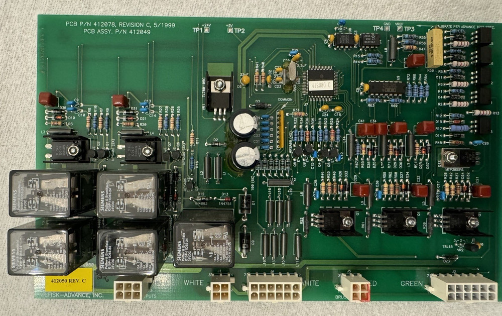 Nilfisk Advance Hydro 2800 PCB Control Plate 412050 OEM
